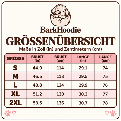 BarkHoodie Haustier Hoodie